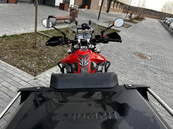 2015 Triumph Tiger 800, красный, 765000 рублей - вид 16