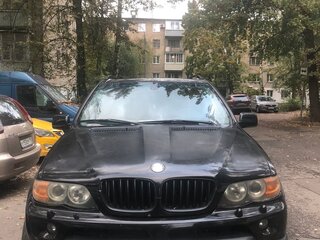 2006 BMW X5 4.4i I (E53) Рестайлинг, чёрный, 950000 рублей, вид 2