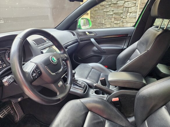 2012 Skoda Octavia RS II Рестайлинг, зелёный, 1770000 рублей - вид 13