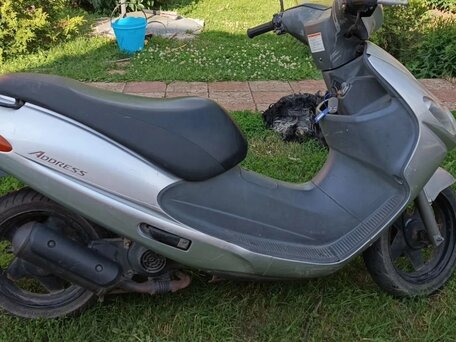 2005 Suzuki Address V50, серебристый, 60000 рублей, вид 4