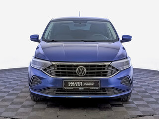 2021 Volkswagen Polo VI, синий, 1499000 рублей, вид 2