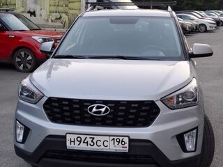 2021 Hyundai Creta I Рестайлинг, серый, 2350000 рублей, вид 2