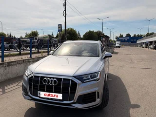 2021 Audi Q7 45 TFSI II (4M) Рестайлинг, серый, 4500000 рублей, вид 1