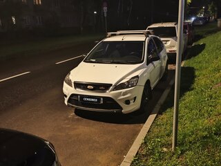 2008 Ford Focus II Рестайлинг, белый, 785000 рублей, вид 2