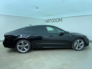 2018 Audi A7 55 TFSI II (4K), чёрный, 3350000 рублей, вид 4