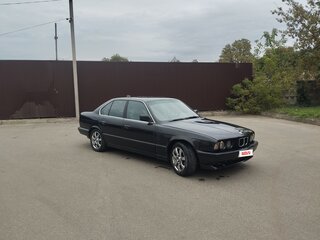 1991 BMW 5 серии 520i III (E34), чёрный, 350000 рублей, вид 3