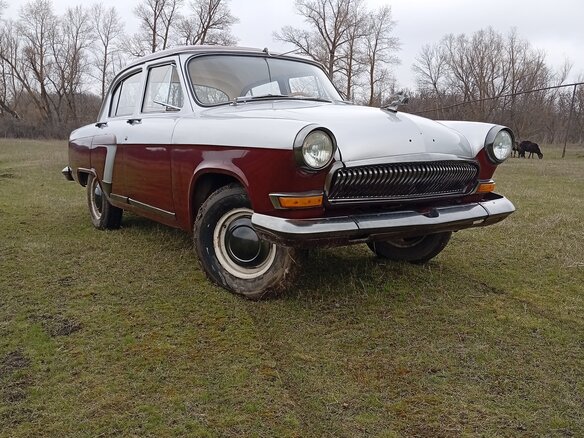 1964 ГАЗ 21 «Волга» 21Л, красный, 320000 рублей