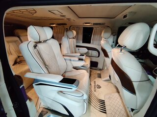 2021 Mercedes-Benz V-Класс Extra Long 260 экстра длинный III (W447) Рестайлинг, чёрный, 5900000 рублей, вид 5