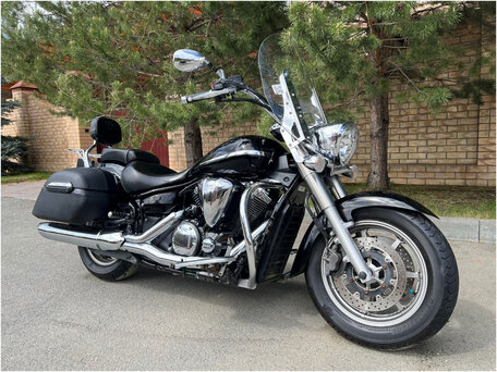 2007 Yamaha XVS1300, чёрный, 900000 рублей, вид 2