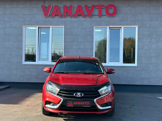 2016 Lada (ВАЗ) Vesta I, красный, 725000 рублей, вид 2