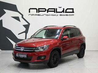 2012 Volkswagen Tiguan I Рестайлинг, красный, 1199900 рублей, вид 1
