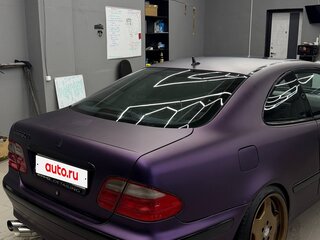 1999 Mercedes-Benz CLK-Класс 430 I (W208), фиолетовый, 670000 рублей, вид 4