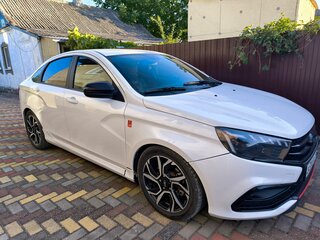 2019 Lada (ВАЗ) Vesta Sport I, белый, 1250000 рублей, вид 1