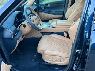 2021 Genesis GV80 I, синий, 3700000 рублей, вид 4