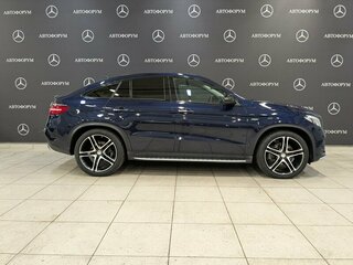 2015 Mercedes-Benz GLE 450 AMG I (W166), синий, 3385000 рублей, вид 4