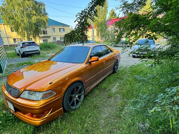 1999 Toyota Mark II VIII (X100), белый, 1100000 рублей - вид 7