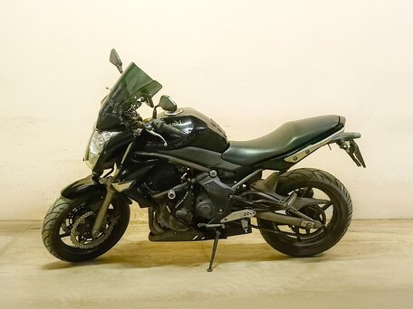 2009 Kawasaki ER-6N, чёрный, 340000 рублей, вид 1