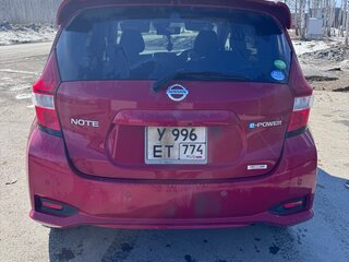 2018 Nissan Note e-Power II Рестайлинг, красный, 1250000 рублей, вид 3
