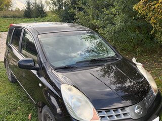 2007 Nissan Note I, чёрный, 369000 рублей, вид 2