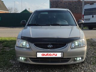2008 Hyundai Accent ТагАЗ II, бежевый, 365000 рублей, вид 2