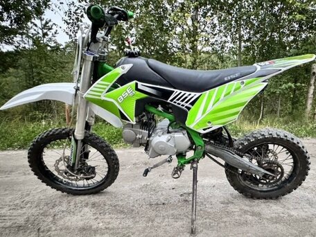 2022 BSE MX 125, зелёный, 77000 рублей, вид 2