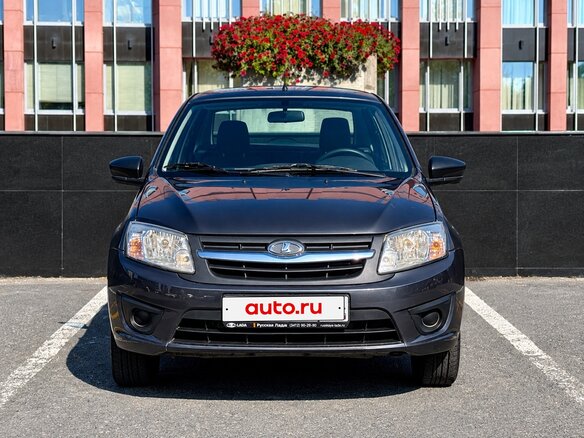2017 Lada (ВАЗ) Granta I, серебристый, 499999 рублей - вид 1