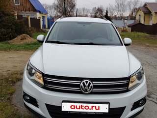 2014 Volkswagen Tiguan I Рестайлинг, белый, 1470000 рублей, вид 2