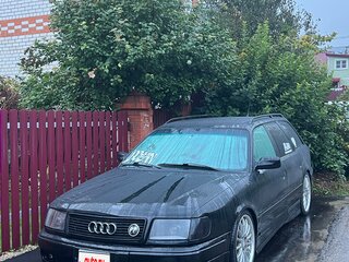 1992 Audi 100 IV (C4), синий, 550000 рублей, вид 3