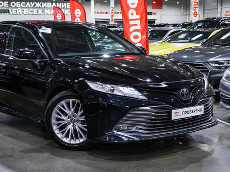 2018 Toyota Camry VIII (XV70), чёрный, 2689700 рублей, вид 5