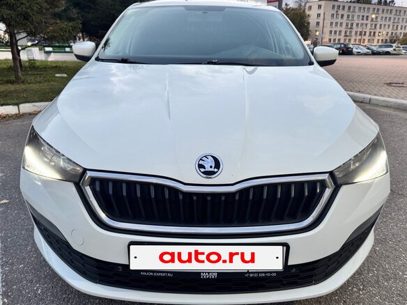2021 Skoda Rapid II, белый - вид 6
