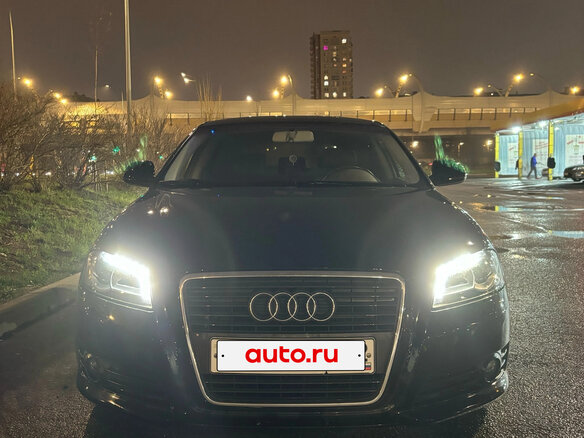 2008 Audi A3 II (8P) Рестайлинг 2, чёрный, 1150000 рублей - вид 2