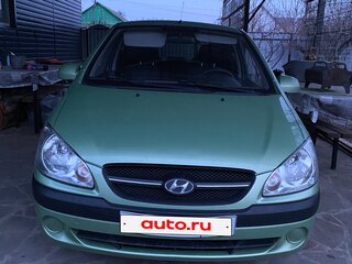 2008 Hyundai Getz I Рестайлинг, зелёный, 500000 рублей, вид 3