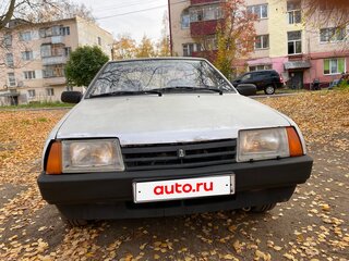 2002 Lada (ВАЗ) 21099, серебристый, 85000 рублей, вид 2