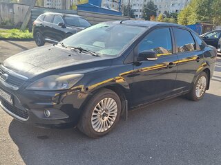 2008 Ford Focus II Рестайлинг, чёрный, 250000 рублей, вид 2