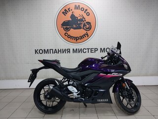 2024 Yamaha YZF-R3, фиолетовый, 649000 рублей, вид 1