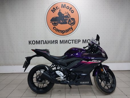 2024 Yamaha YZF-R3, фиолетовый, 649000 рублей, вид 1