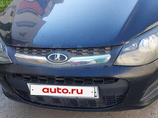 2014 Lada (ВАЗ) Kalina II, синий, 284000 рублей, вид 4