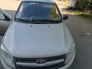 2015 Lada (ВАЗ) Granta I, серебристый, 150000 рублей, вид 2