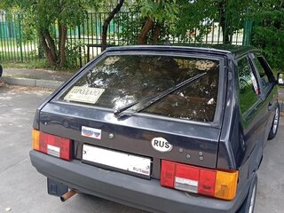 1989 Lada (ВАЗ) 2108, синий, 139000 рублей, вид 4