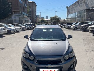 2012 Chevrolet Aveo II, серый, 460000 рублей, вид 3