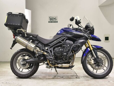 2014 Triumph Tiger 800, синий, 649000 рублей, вид 2