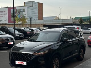 2020 Hyundai Santa Fe IV, чёрный, 3000000 рублей, вид 1