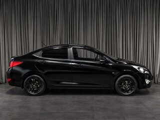 2015 Hyundai Solaris I Рестайлинг, чёрный, 1019000 рублей, вид 5