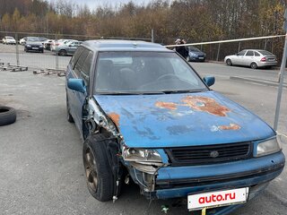 1993 Subaru Legacy I, зелёный, 100000 рублей, вид 2