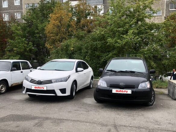 2000 Toyota Yaris I, чёрный - вид 7