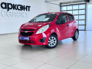 2010 Chevrolet Spark III, красный, 499000 рублей, вид 1