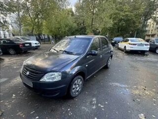 2010 Renault Logan I Рестайлинг, чёрный, 230000 рублей, вид 1