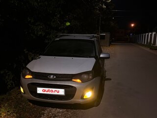 2013 Lada (ВАЗ) Kalina II, серебристый, 155000 рублей, вид 2