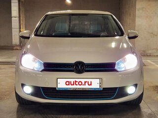 2011 Volkswagen Golf VI, белый, 1200000 рублей, вид 3