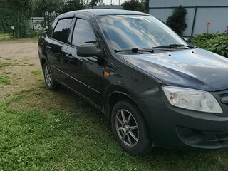 2014 Lada (ВАЗ) Granta I, чёрный, 280000 рублей, вид 1